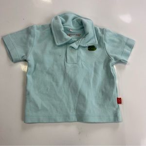 Magnificent baby baby’s blue polo shirt 9M m141-33